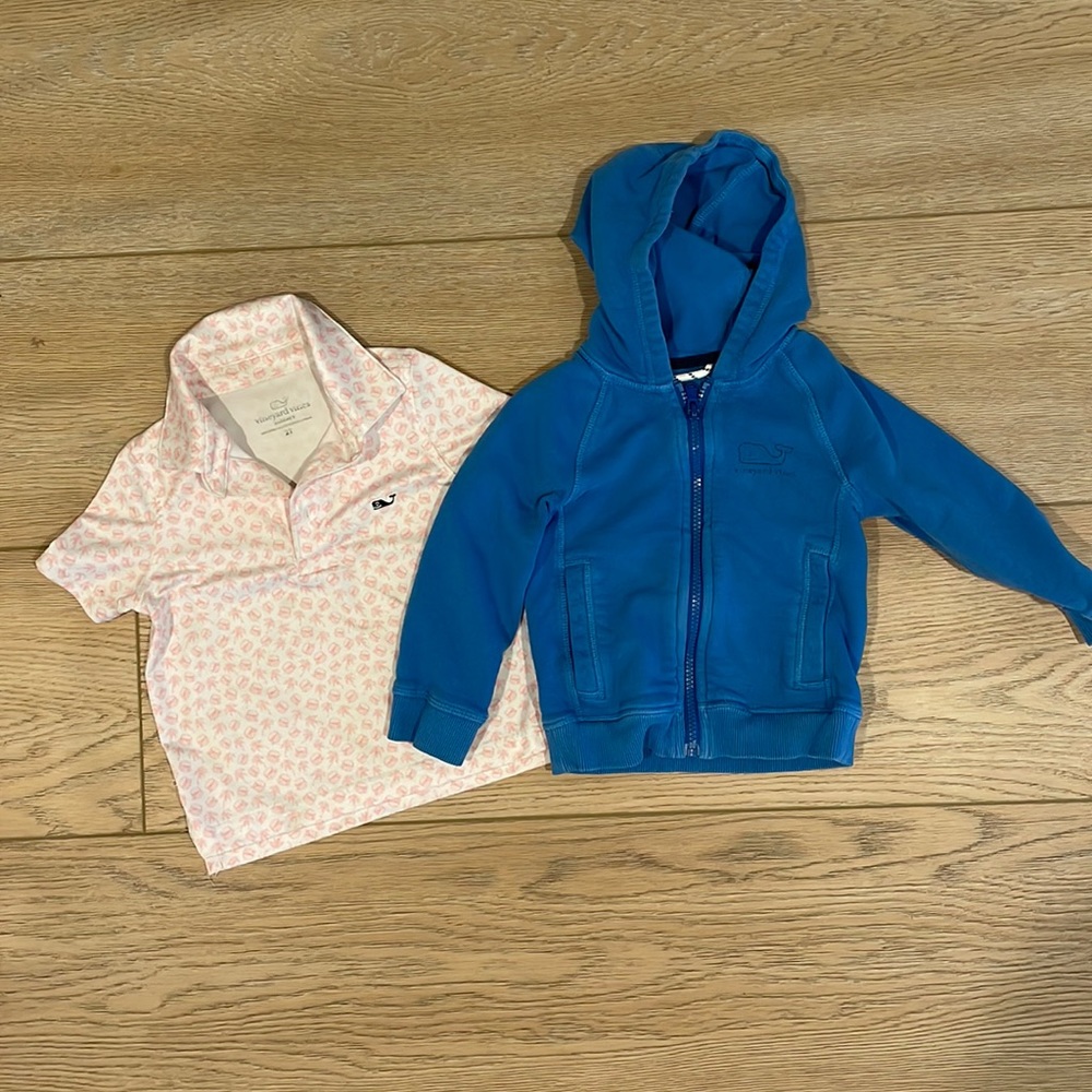 Vineyard Vines Polo & Sweatshirt
